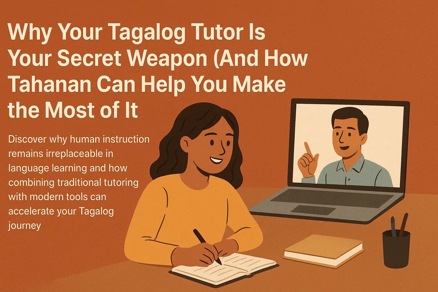 Cover Image for Why Your Tagalog Tutor Is Your Secret Weapon (And How Tahanan Can Help You Make the Most of It)